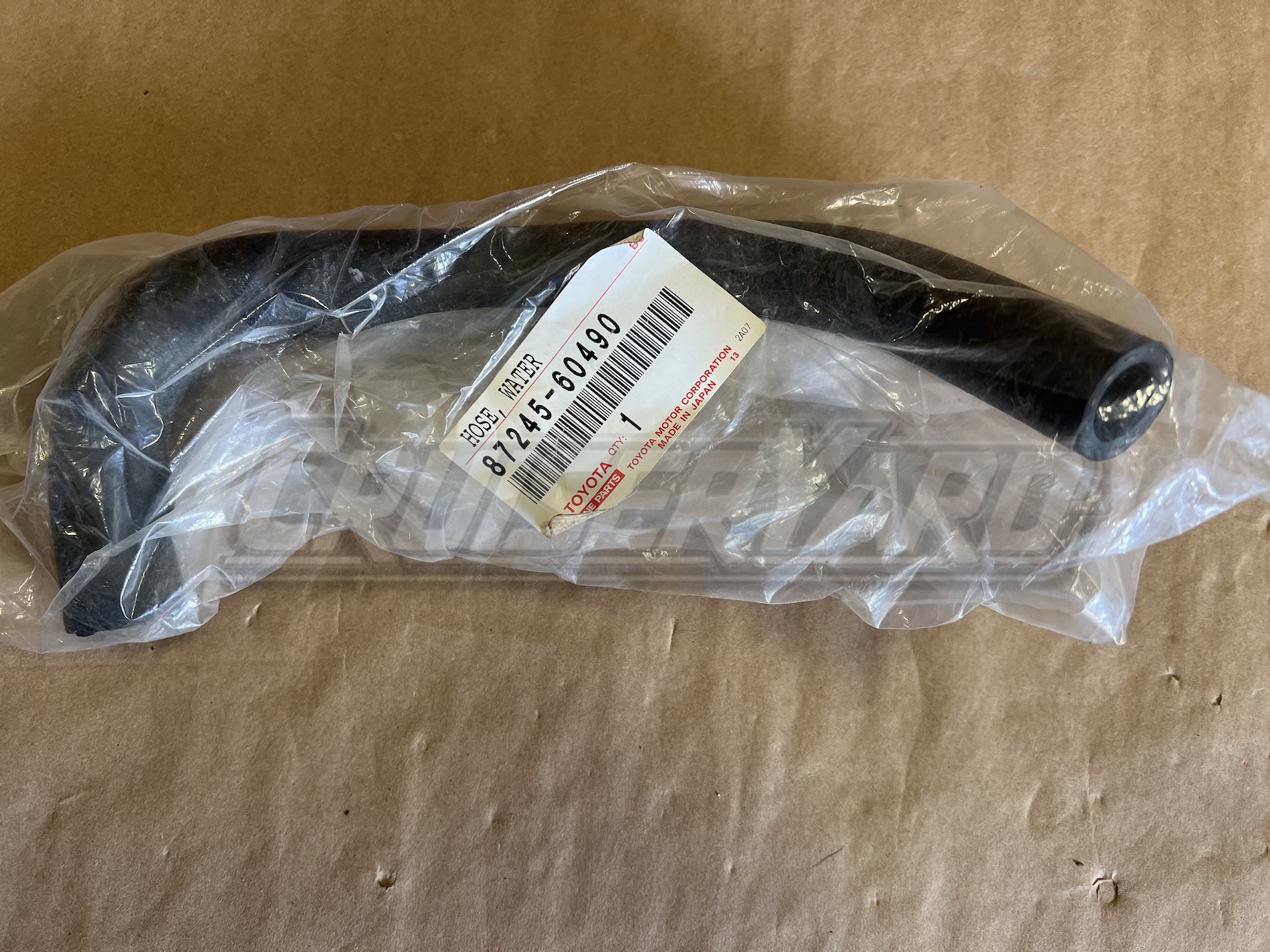 New Toyota Land Cruiser OEM FZJ80 Water Heater Outlet C Hose 87245