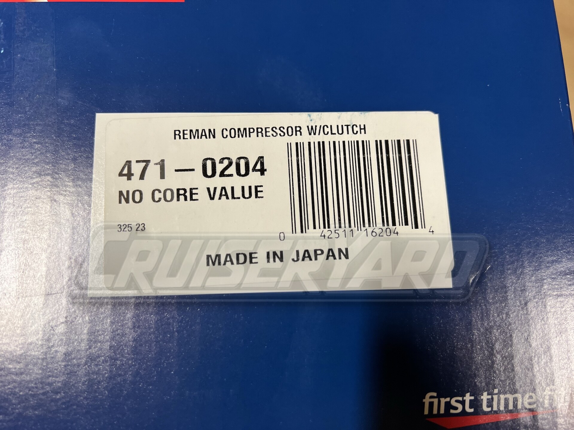 New Toyota Land Cruiser FJ60 FJ40 Denso AC Compressor w/ Clutch