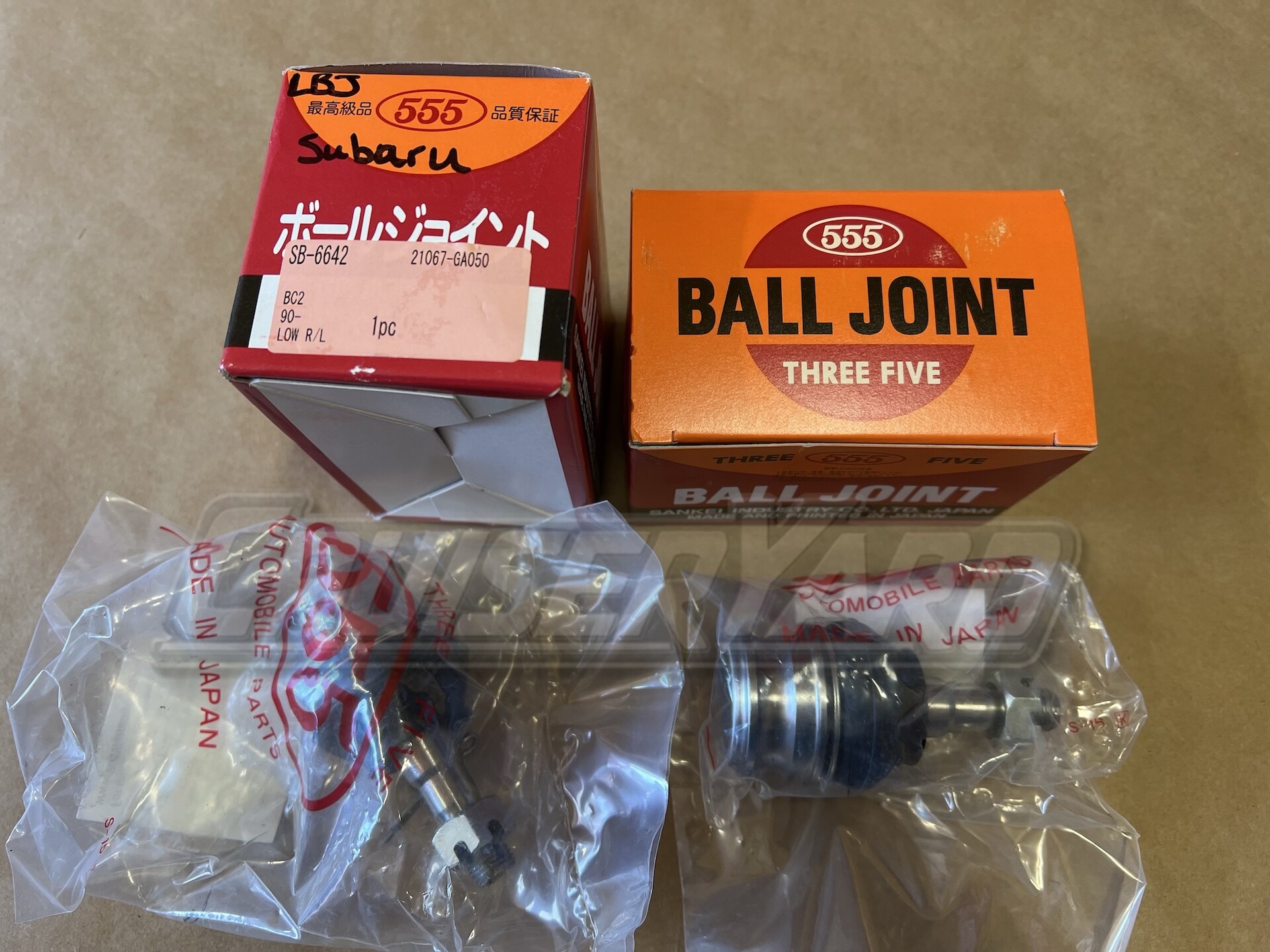 New Set of 2 Sankei 555 Subaru Outback Impreza WRX Lower