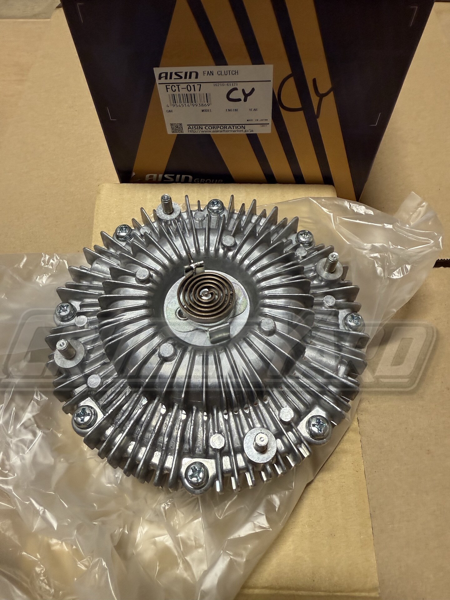New Toyota Land Cruiser FJ40 FJ60 FJ62 Aisin Fan Clutch 2F 3F