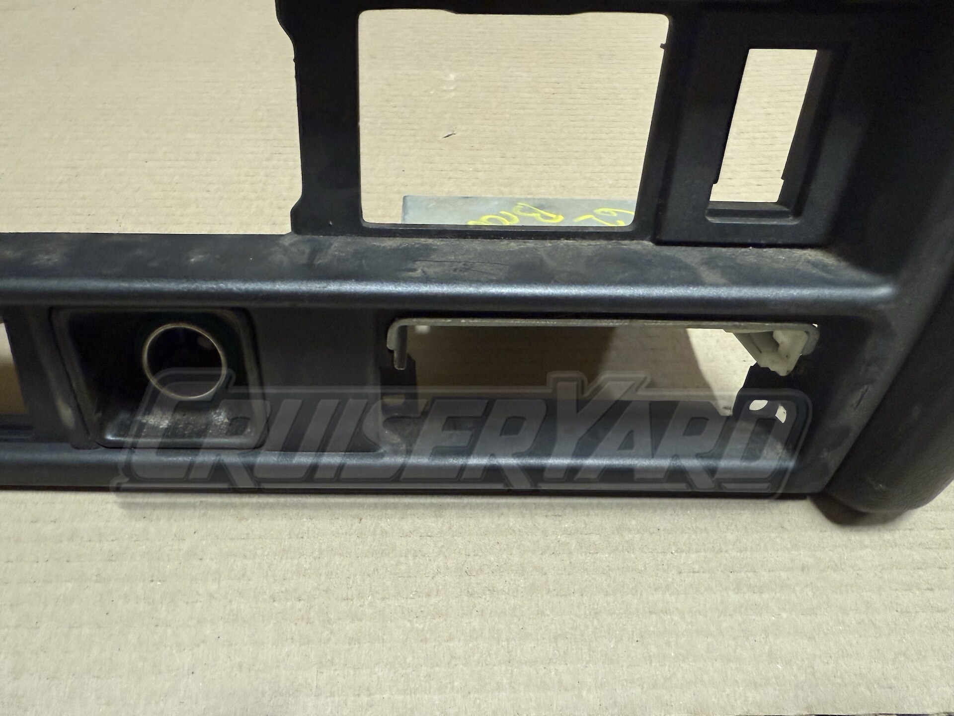 Toyota Land Cruiser FJ62 HVAC Brown Center Instrument Bezel 55412