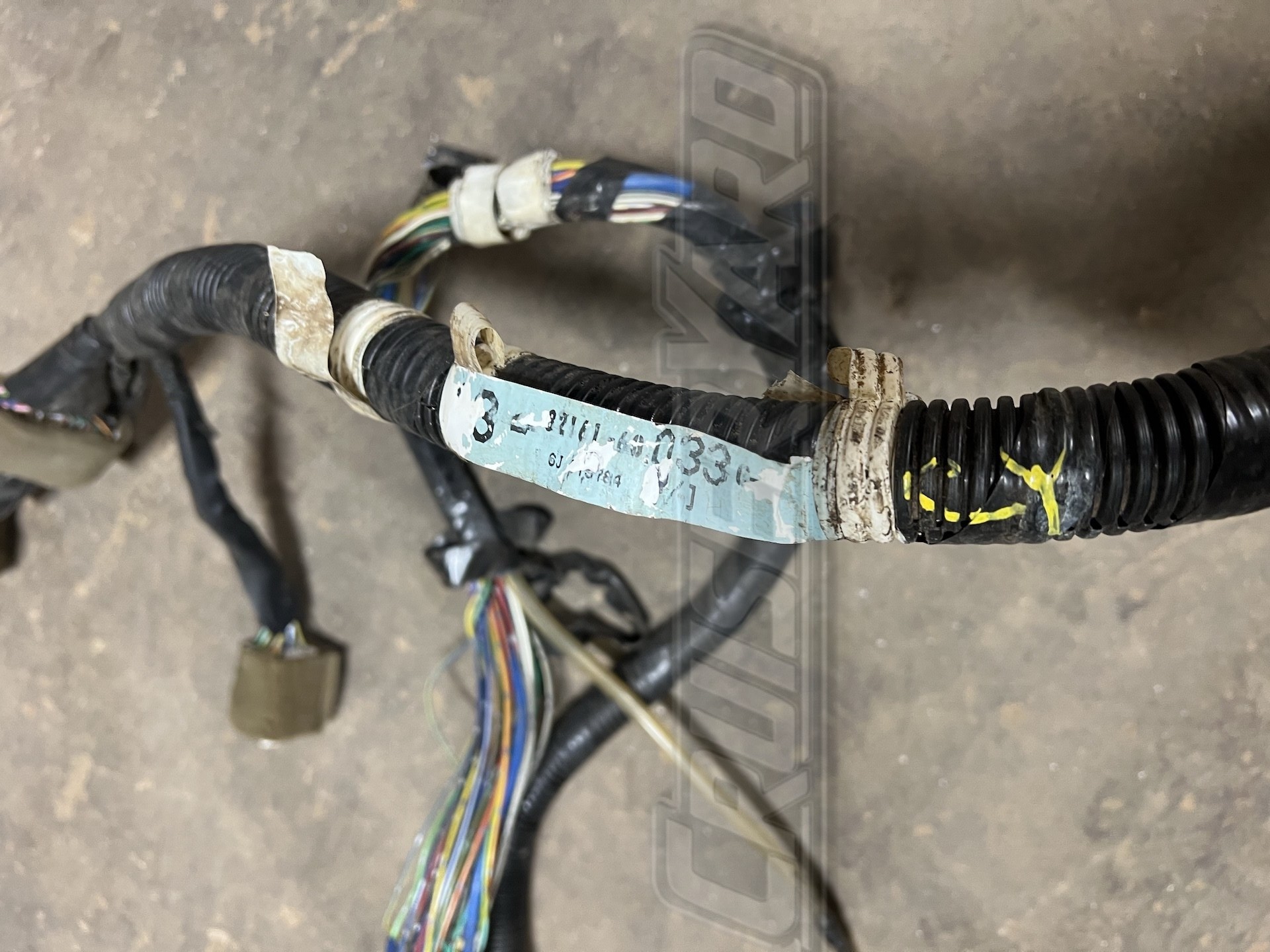 Toyota Land Cruiser 1995-1997 FZJ80 1FZ Floor Wiring Harness 82161