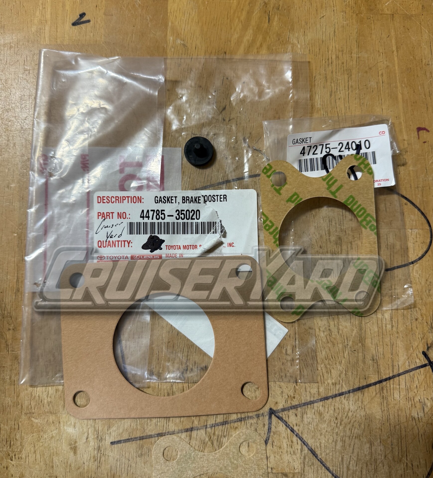 New OEM Toyota/Seiken FZJ80 Brake Booster, Part Number 44610-60792