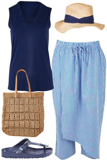 Comfort In Gingham--4575686