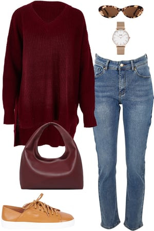 Burgundy On A Break--13453843