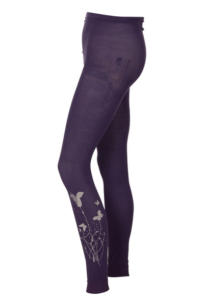 Butterfly Footless Tights TIG-BUTTER-P Tightology birdsnest