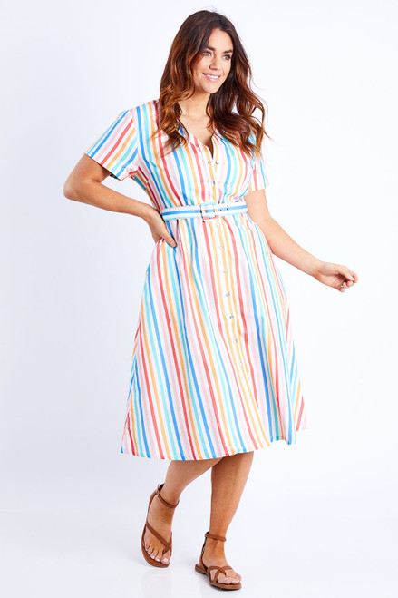 candy stripe dress