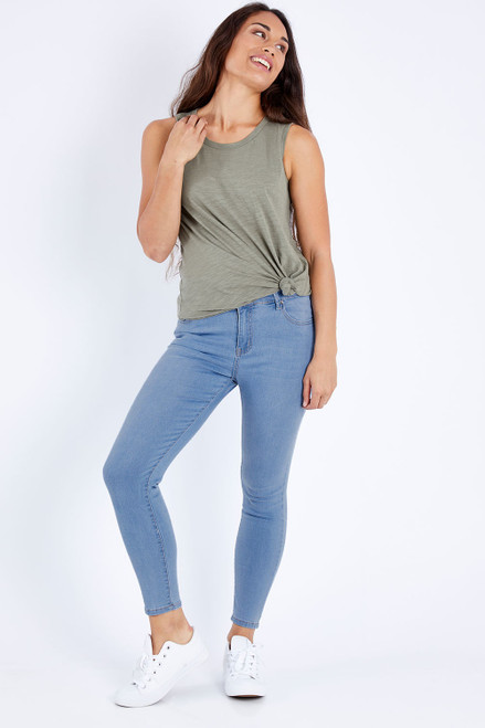 Sammy Mid Rise Skinny Jean | Wakee 