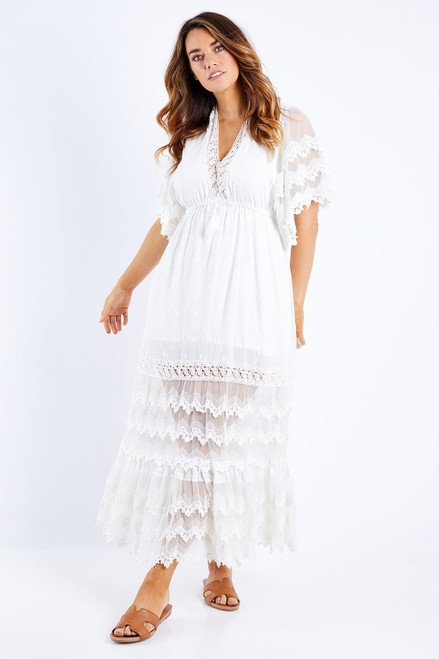 Jaase bungalow lace maxi dress clearance