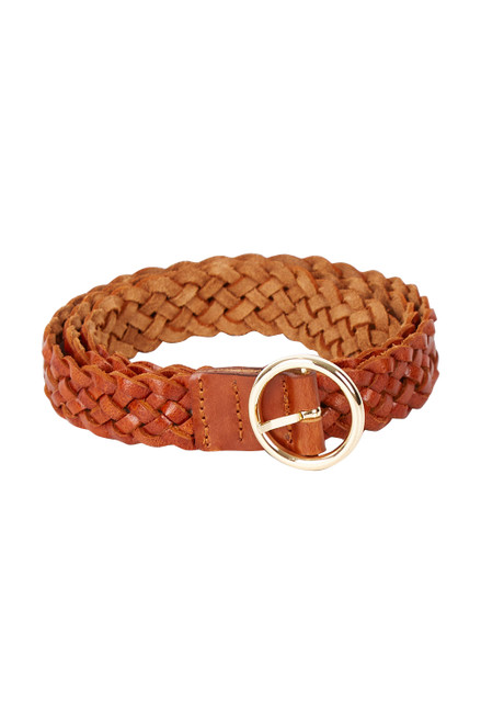 Catrina Woven Leather Belt | Loop 