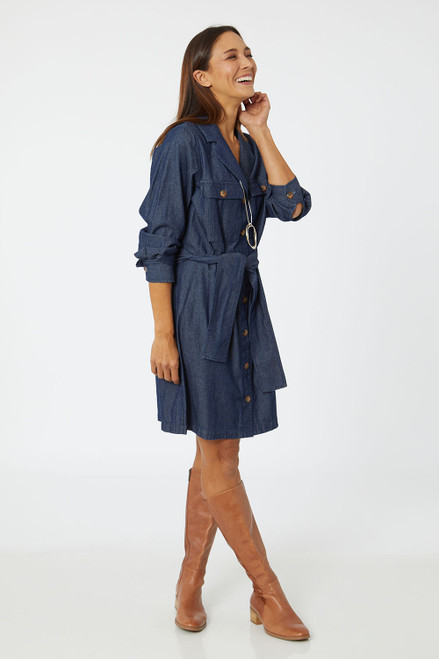 Denim Shirt Dress | Hatley | birdsnest 
