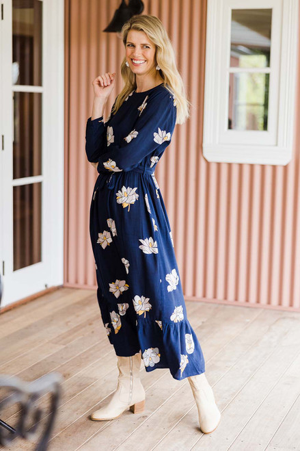 Long sleeve deals midi dress australia