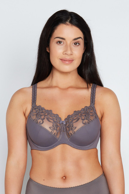 Express Body Contour Floral Mesh Crop Top With Removable Cups