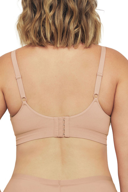 Curvesque Support Wirefree Bra, Ambra