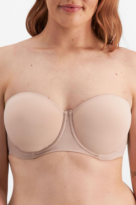 Backless Bra Women Strapless Bra Breast Lift Push Up Sightless Bra