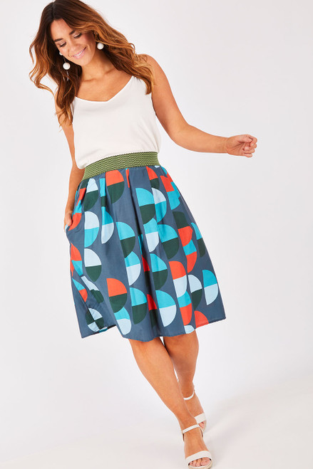 Elastic waist skirt australia Clearance