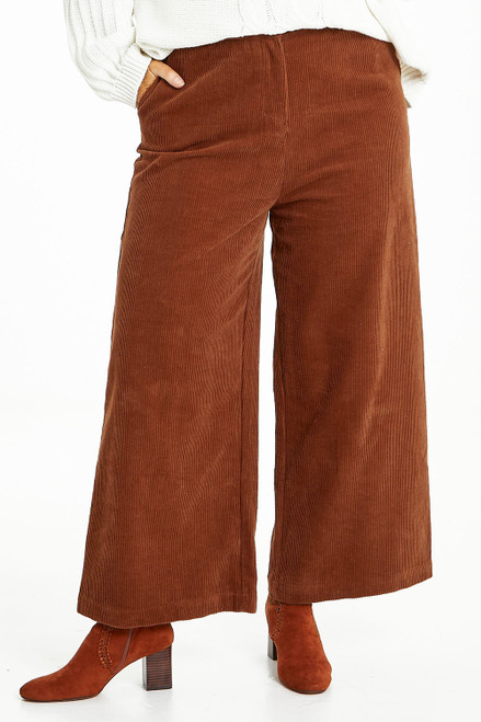 The Petite Curvy Harlow Wide-Leg Pant