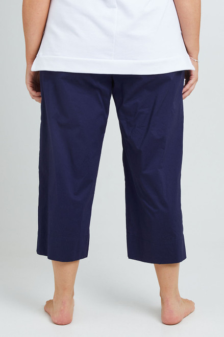 Cotton 3/4 Wide Leg Pyjama Pants, Unwind by Birdsnest