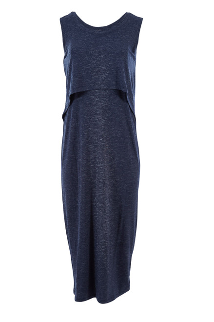 Swing Back Nursing Maternity Maxi Dress 