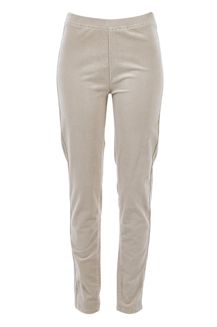 Skinny Leg Cord Pull On Pant | Vassalli 