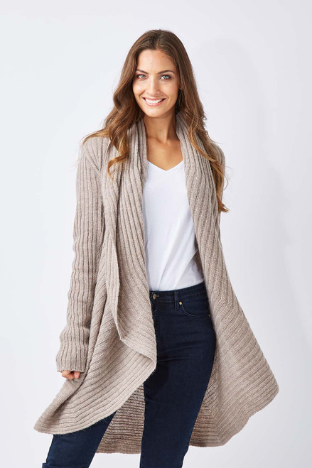 Ribbed Cardigan Moda Immagine Birdsnest Australia