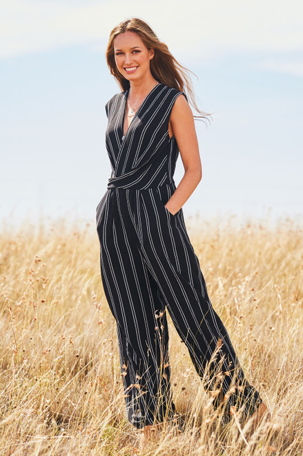 Spicy sugar black jumpsuit Clearance
