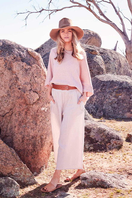 boho linen pants