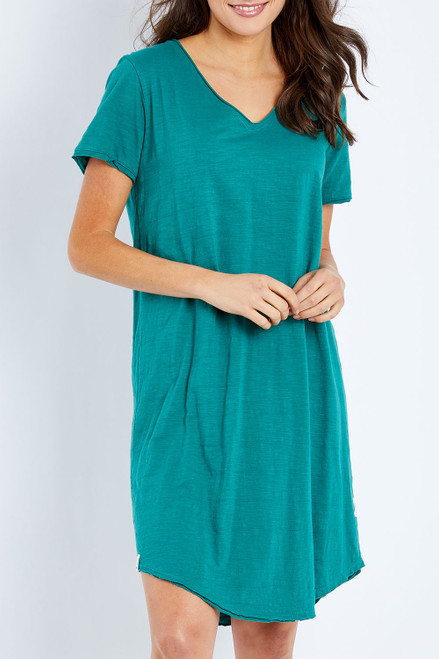 Elm mary textured tee dress