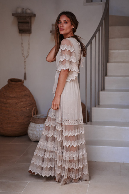 Jaase bungalow lace maxi dress clearance