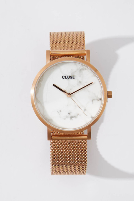 Cluse marble shop watch rose gold