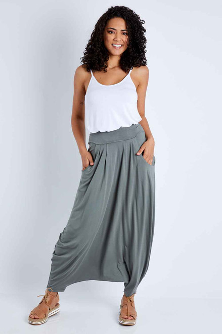 Softly Swinging Bamboo Harem Pants, boho bird