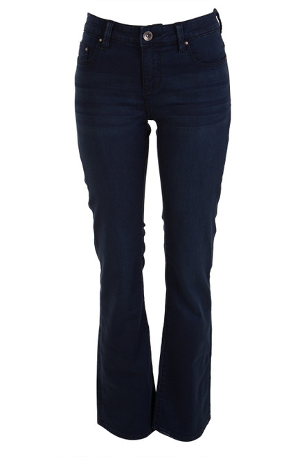 riders by lee mid rise bootcut black