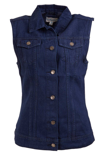 Sleeveless Denim Jacket | handpicked by 