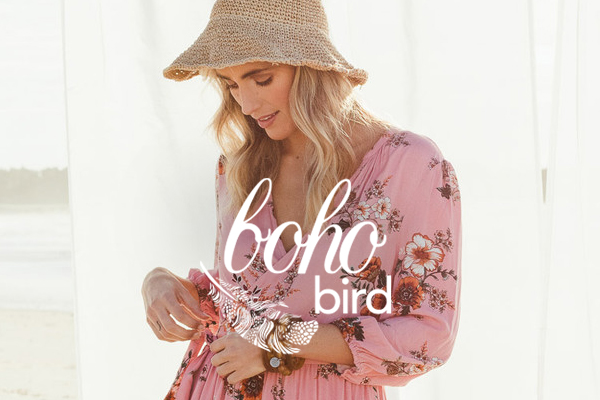 Casual Saturday Dress BOHO-2004 boho bird birdsnest Australia