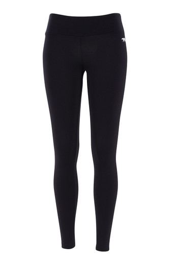 Buy Black Running Bare Power Moves Ab-Waist 7/8 Tights 23 Online