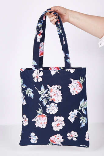 joules brown molton suede tote bolsa