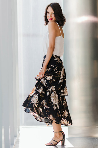 black a line skirt australia