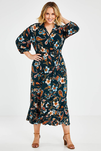 wrap around dress outfit
