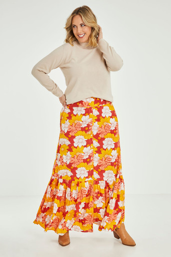 long top skirt