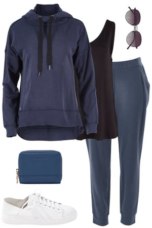 Foxwood jasmine hoodie khaki top