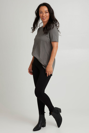 ZEN KNITS Women's Best Legging Black at  Women's Clothing store