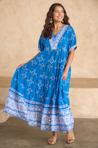 Maxi Dress Belle Bird Clothing Dee Why Beach Cotton Maxi Dress