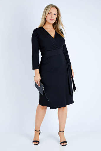 silk wrap dress australia