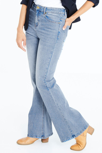 women's modern bootcut jeans