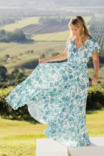 La Dolce Vita Maxi Dress BOHO-432 boho bird birdsnest Australia