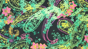 Paisley on Black - 44