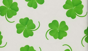 4 Leaf Luck on White - 442