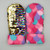 Child Medium Sequin Bling Rainbow to Gold with Mermaid Scales Pink / Purple / Teal Fleece, 1210