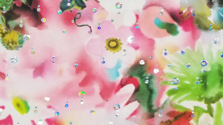 Pastel with Iridescent Sequin - 44