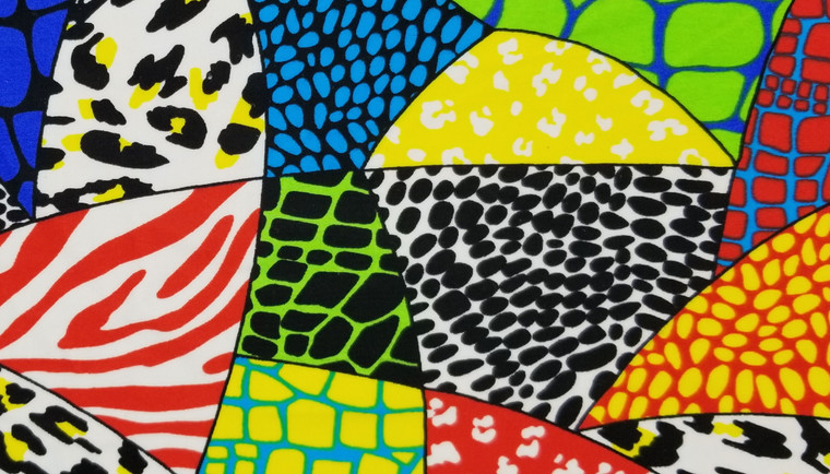 Animal Print - Primary Colors - 44